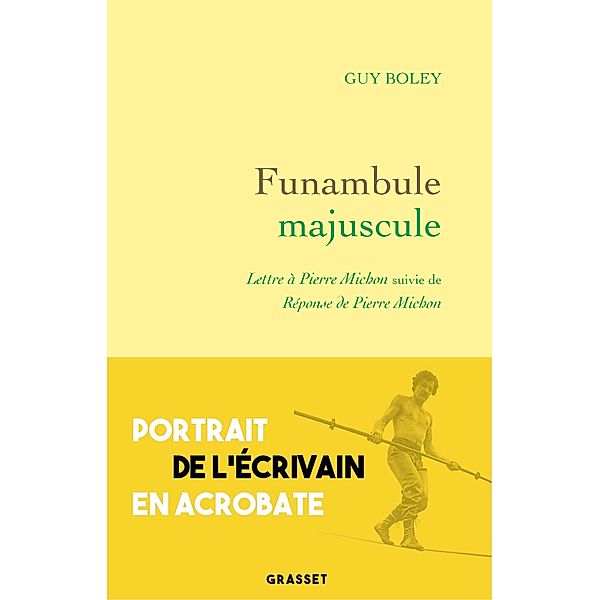 Funambule majuscule / Littérature Française, Guy Boley