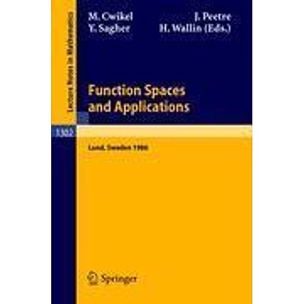 Function Spaces and Applications