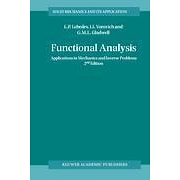 Functional Analysis, Leonid P. Lebedev, G. M. L. Gladwell, Iosif I. Vorovich