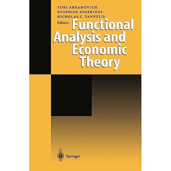 Functional Analysis and Economic Theory