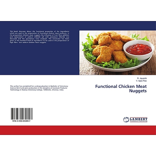 Functional Chicken Meat Nuggets, R. Jayanthi, V. Appa Rao