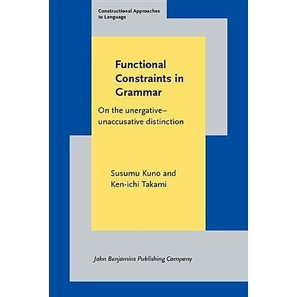 Functional Constraints in Grammar, Susumu Kuno