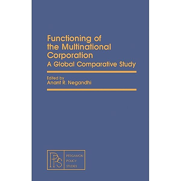 Functioning of the Multinational Corporation