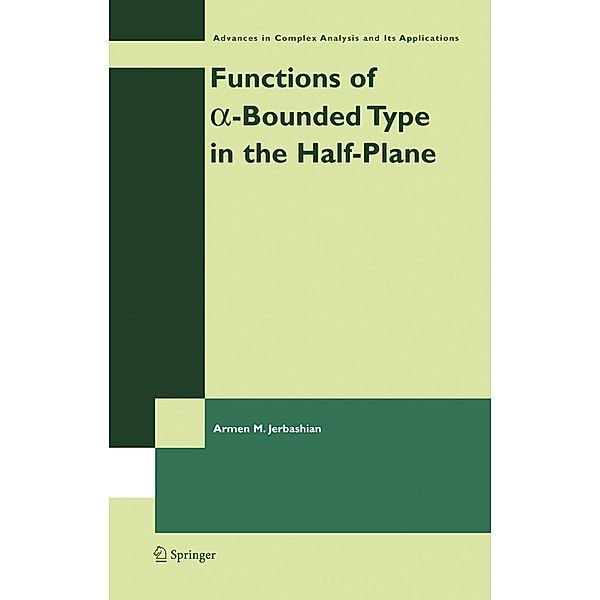 Functions of a-Bounded Type in the Half-Plane, A. M. Jerbashian