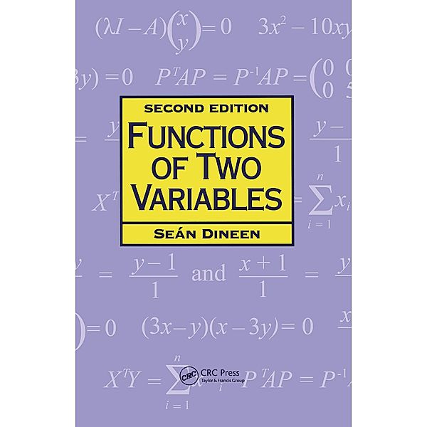 Functions of Two Variables, Sean Dineen