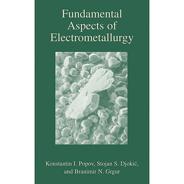 Fundamental Aspects of Electrometallurgy, Konstantin Popov, Branamir Grgur, Stojan S. Djokic