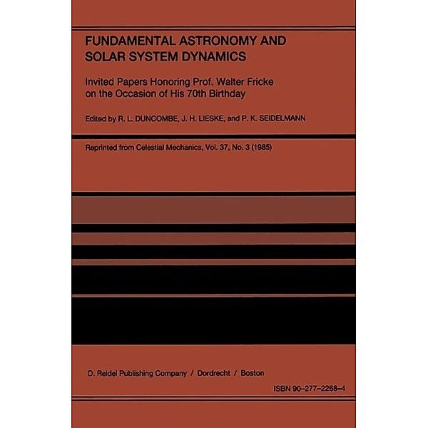 Fundamental Astronomy and Solar System Dynamics