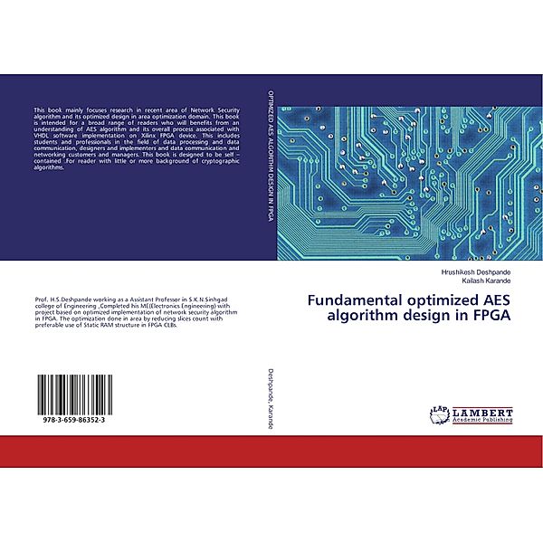 Fundamental optimized AES algorithm design in FPGA, Hrushikesh Deshpande, Kailash Karande