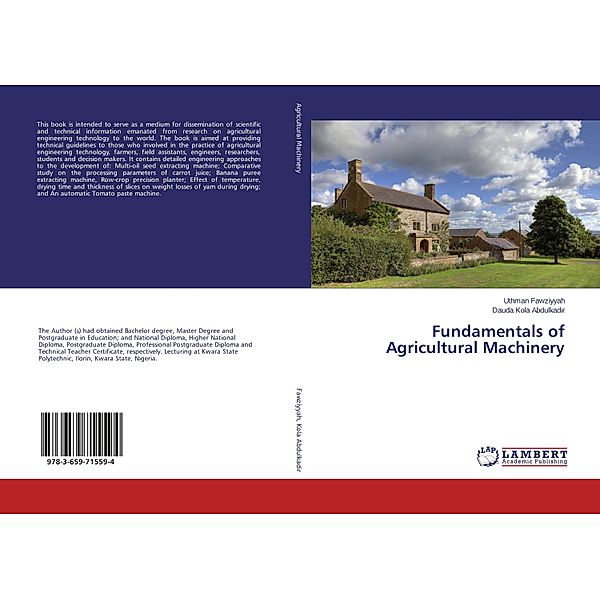 Fundamentals of Agricultural Machinery, Uthman Fawziyyah, Dauda Kola Abdulkadir