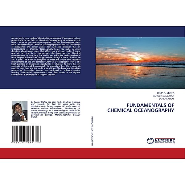 FUNDAMENTALS OF CHEMICAL OCEANOGRAPHY, DR P. K. MEHTA, Alpesh Malsatar, JAY KACHHOT