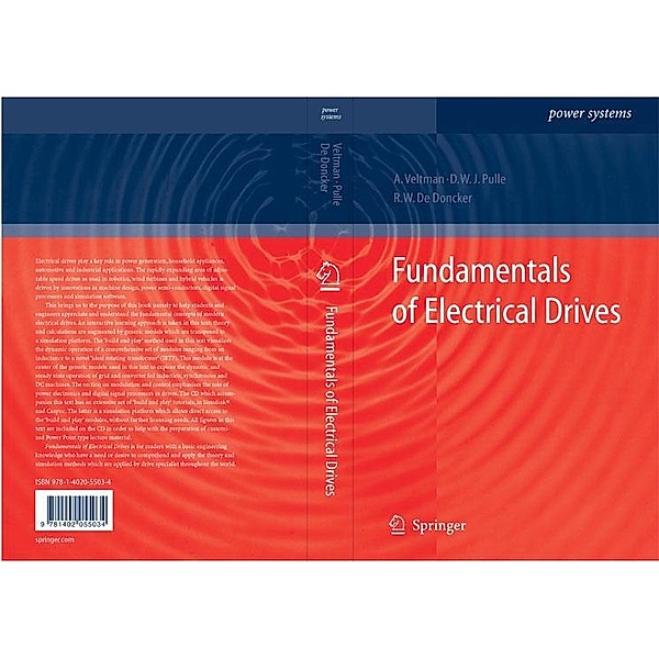 Fundamentals of Electrical Drives / Power Systems, André Veltman, Duco W. J. Pulle, R. W. de Doncker