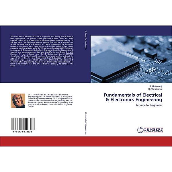Fundamentals of Electrical & Electronics Engineering, S. Muthubalaji, D. Vijayakumar