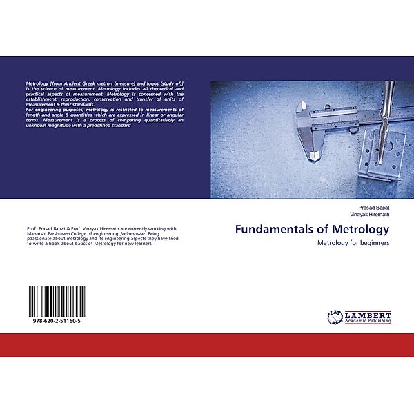 Fundamentals of Metrology, Prasad Bapat, Vinayak Hiremath