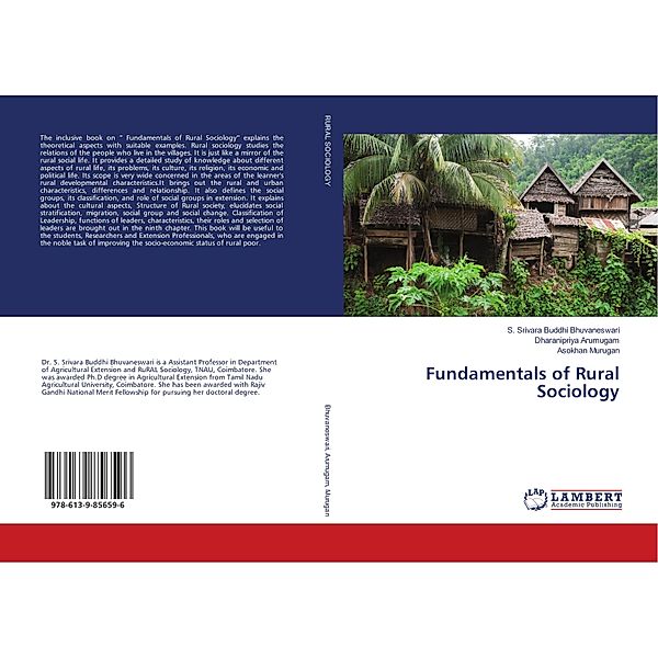 Fundamentals of Rural Sociology, S. Srivara Buddhi Bhuvaneswari, Dharanipriya Arumugam, Asokhan Murugan