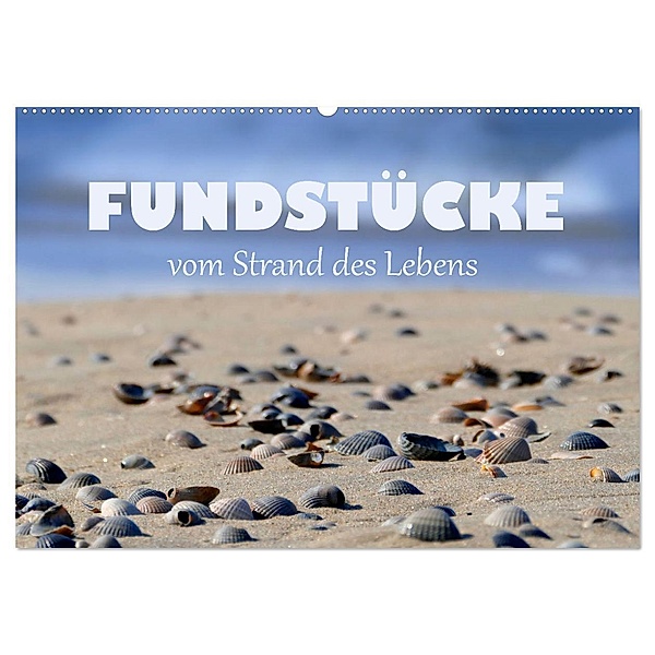 Fundstücke vom Strand des Lebens (Wandkalender 2024 DIN A2 quer), CALVENDO Monatskalender, Christine B-B Müller