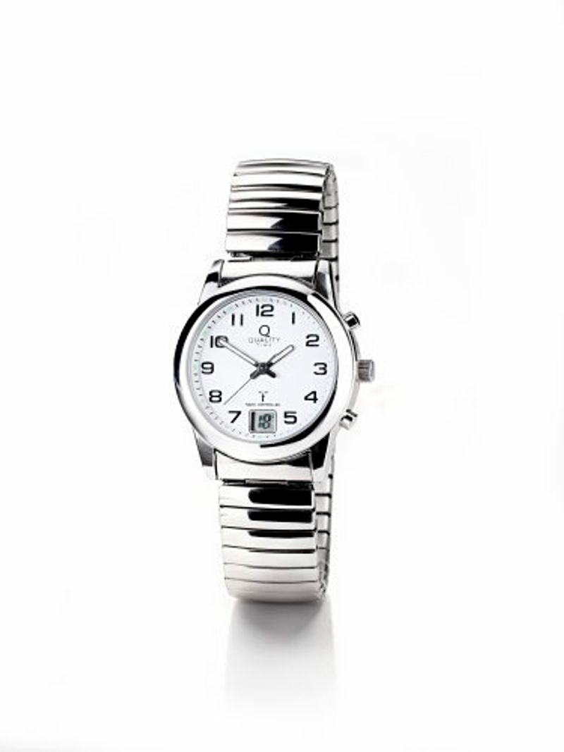 Funk-Armbanduhr mit Zugband Damen jetzt bei Weltbild.de bestellen