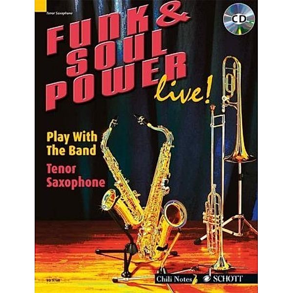 Funk & Soul Power Live, Tenor Saxophone, m. Audio-CD, Gernot Dechert