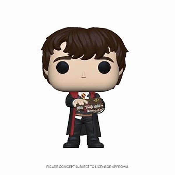 Funko POP! Vinyl: Harry Potter Figur Neville w/Monster Book 9 cm