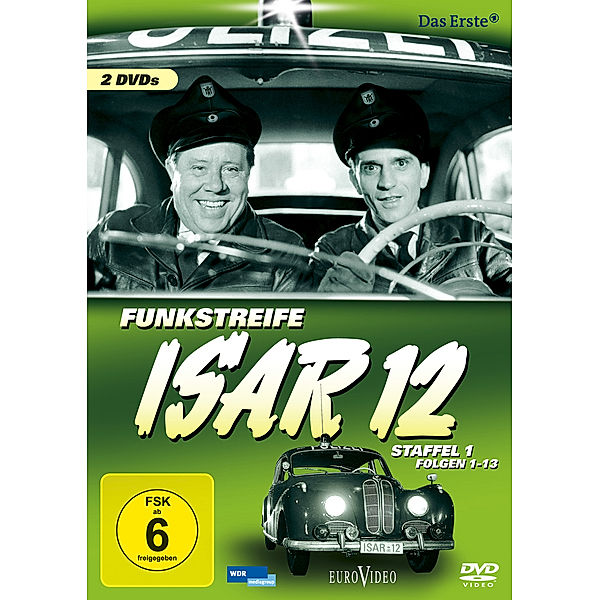 Funkstreife ISAR 12 - Staffel 1, Funkstr.ISAR12-1.St, 2dvd