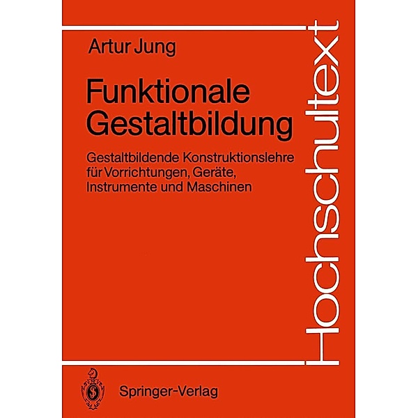 Funktionale Gestaltbildung / Hochschultext, Artur Jung