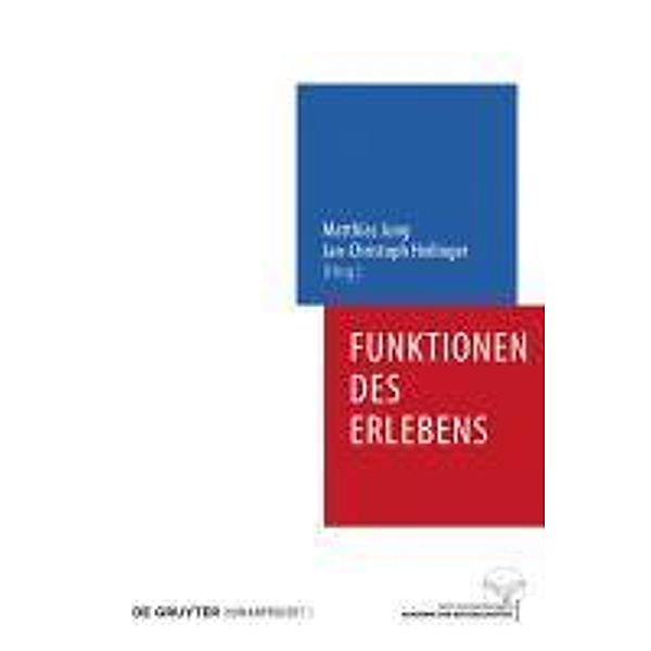 Funktionen des Erlebens / Humanprojekt Bd.5