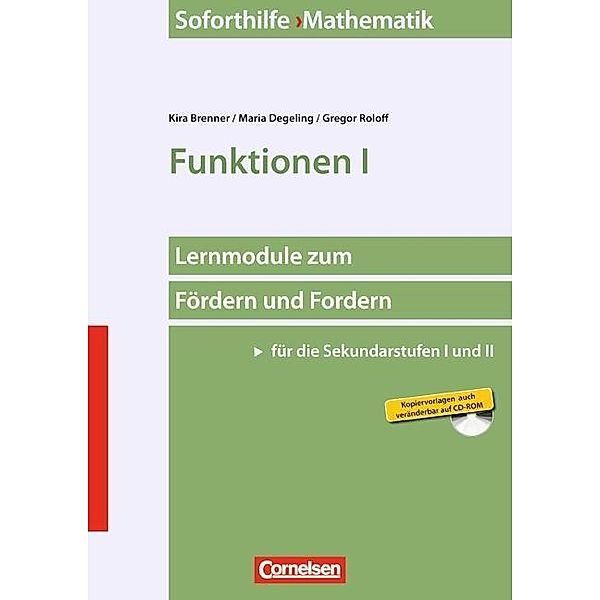 Funktionen I, m. CD-ROM, Kira Brenner, Maria Degeling, Gregor Roloff