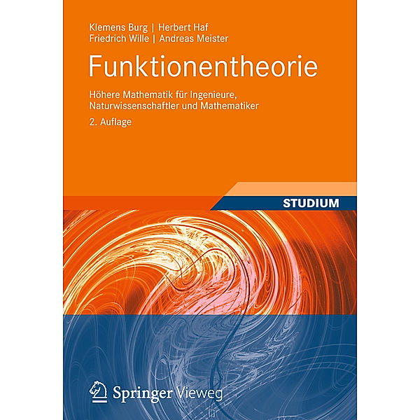 Funktionentheorie, Klemens Burg, Herbert Haf, Friedrich Wille, Andreas Meister