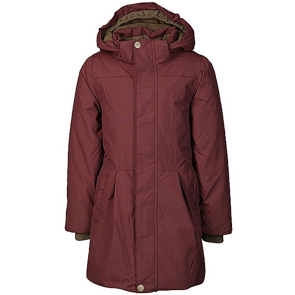 MINI A TURE Funktions-Jacke VIOLA mit Schleifen-Tasche in bordeaux