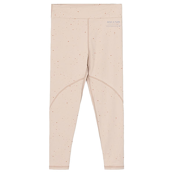 MINI A TURE Funktions-Leggings MATLEE in milky-way-rose