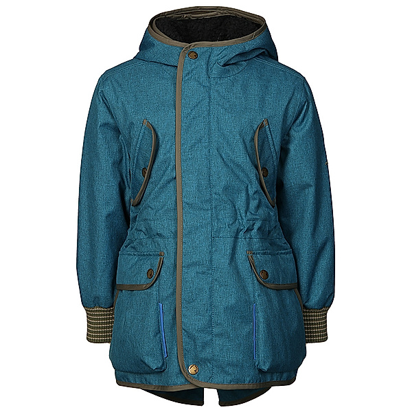 finkid Funktions-Parka KAVERI ICE 2 in 1 in seaport/ivy green