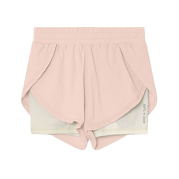 MINI A TURE Funktions-Shorts MATEIDIE in rose dust