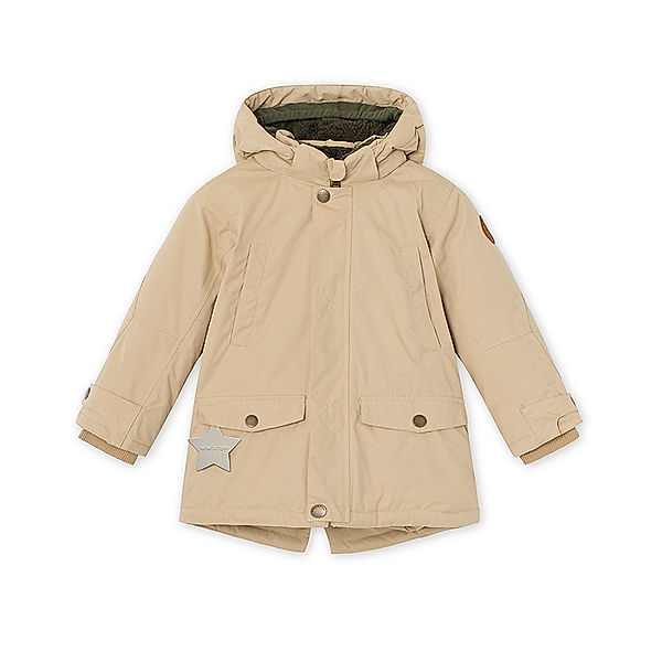 MINI A TURE Funktions-Winterjacke HERSI in travertine beige