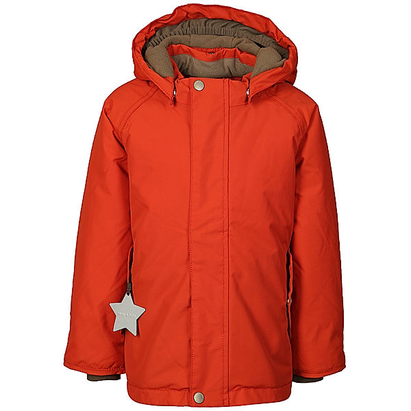 MINI A TURE Funktions-Winterjacke MATWALLY in orangerot