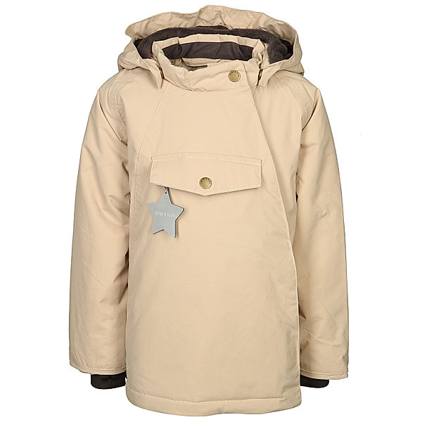 MINI A TURE Funktions-Winterjacke MATWANG in doeskind sand