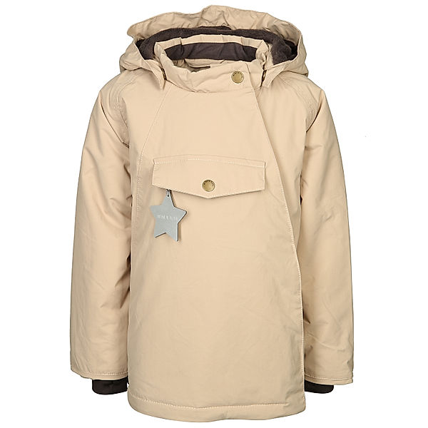 MINI A TURE Funktions-Winterjacke WANG in doeskind sand