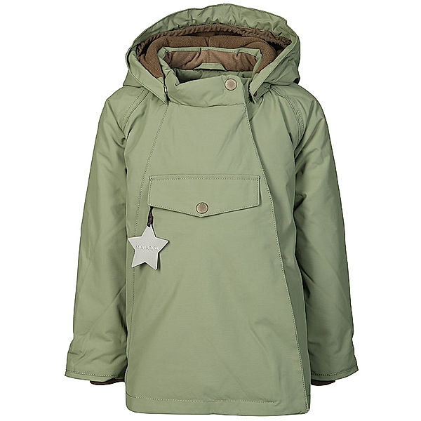 MINI A TURE Funktions-Winterjacke WANG in mintgrau