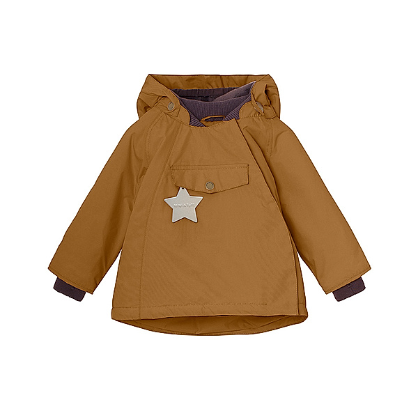 MINI A TURE Funktions-Winterjacke WANG in rubber brown