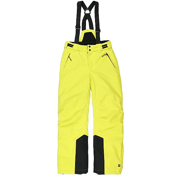 Killtec Funktionshose KSW 79 BYS SKI mit abzippbarem Latz in lime