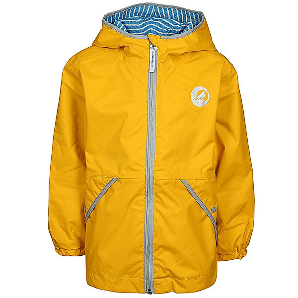 finkid Funktionsjacke PUUSKIAINEN in yellow/storm