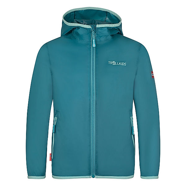 TROLLKIDS Funktionsjacke TROLLTUNGA in teal/aqua