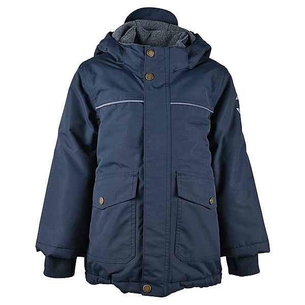 mikk-line Funktionswinterjacke BOYS SOLID in blue nights