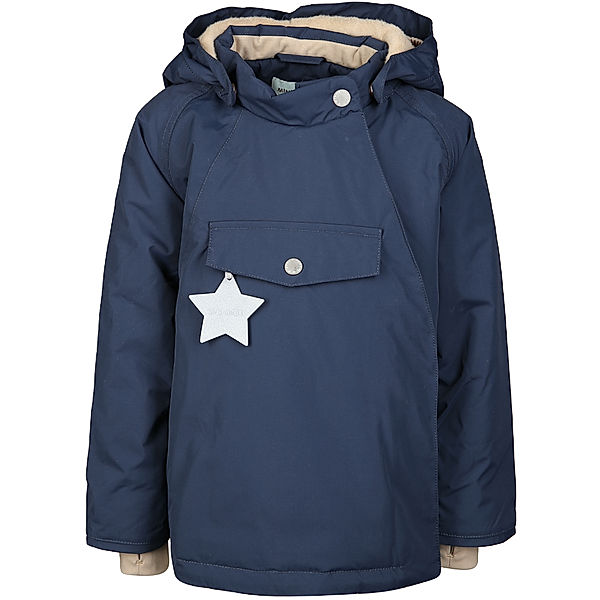 MINI A TURE Funktionswinterjacke MATWANG mit Innenfleece in blue night