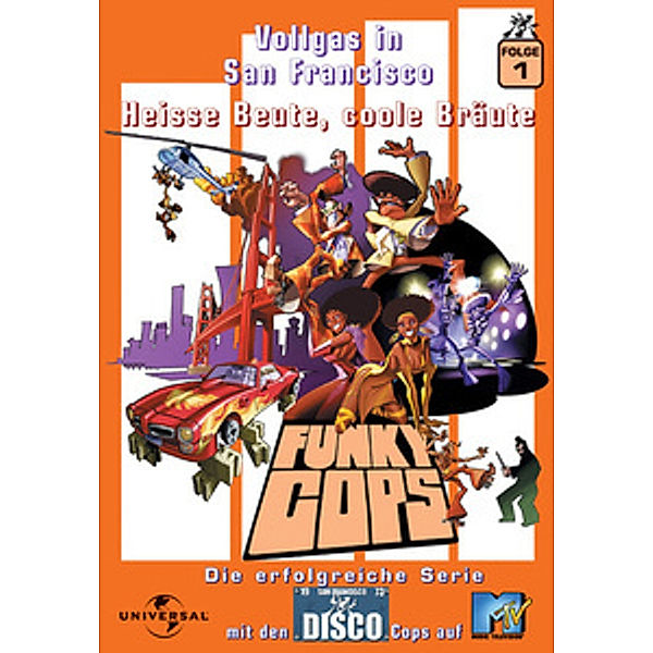 Funky Cops, Vol. 1, Dvd S