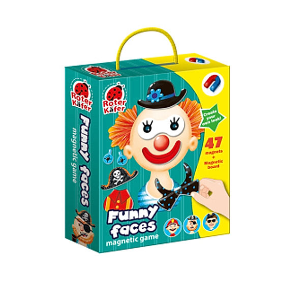 Funny faces magnetic game