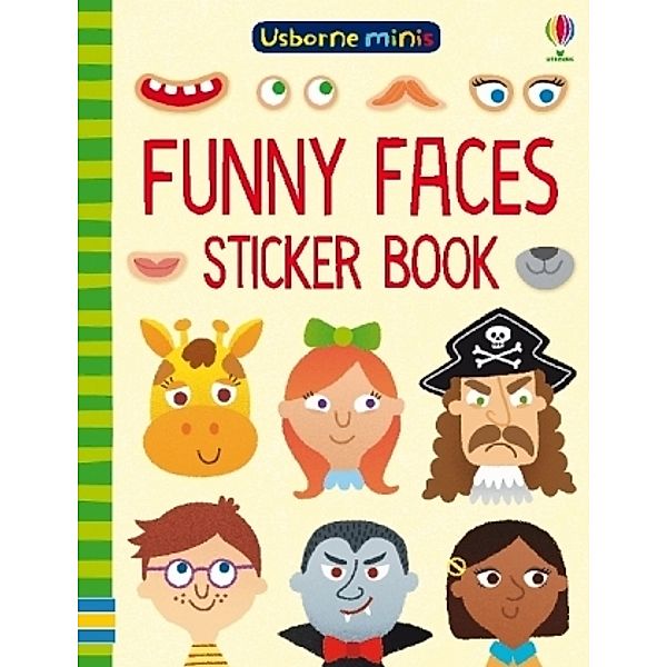 Funny Faces Sticker Book, Sam Smith