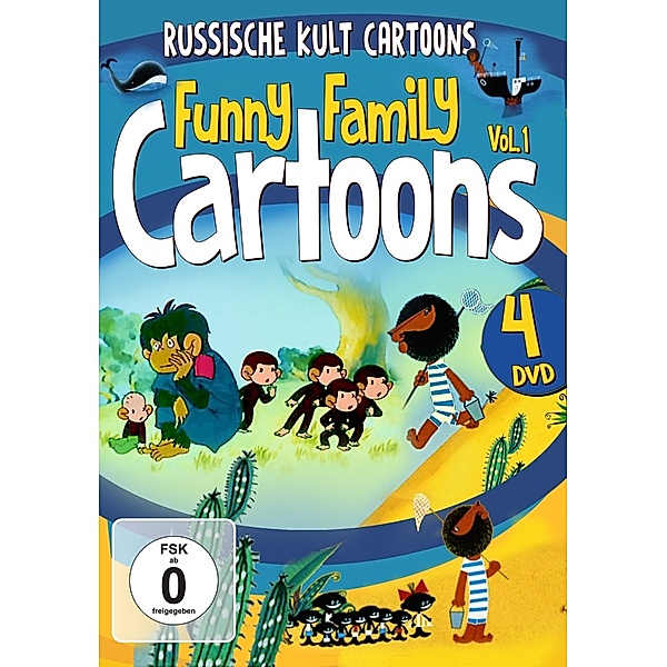 Funny Family Cartoons Vol. 1 DVD-Box, Russische Kult Cartoons