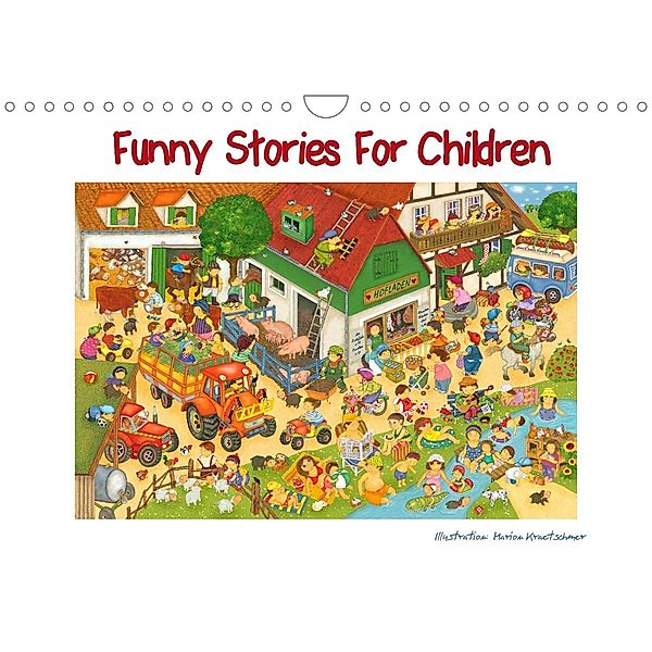 Funny Stories for Children (Wall Calendar 2022 DIN A4 Landscape), Marion Kraetschmer