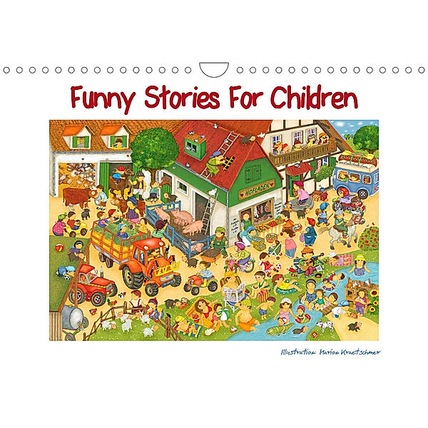 Funny Stories for Children (Wall Calendar 2023 DIN A4 Landscape), Marion Kraetschmer