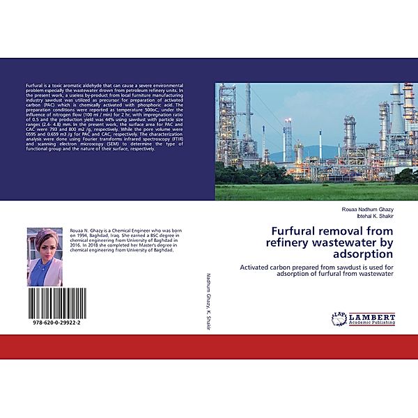 Furfural removal from refinery wastewater by adsorption, Rouaa Nadhum Ghazy, Ibtehal K. Shakir