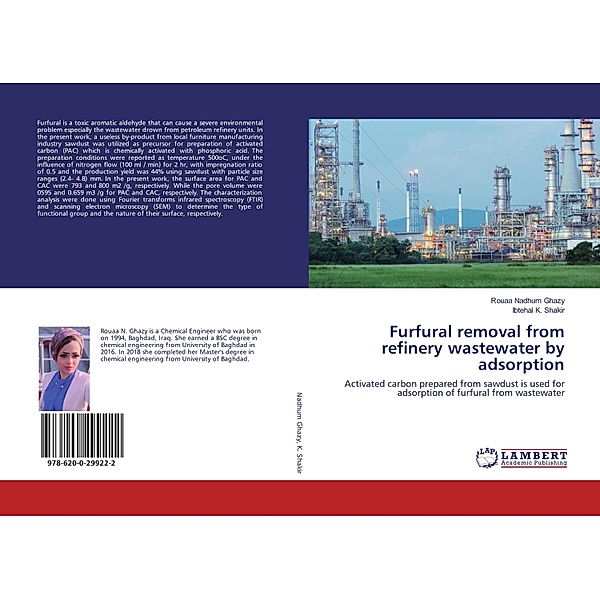 Furfural removal from refinery wastewater by adsorption, Rouaa Nadhum Ghazy, Ibtehal K. Shakir
